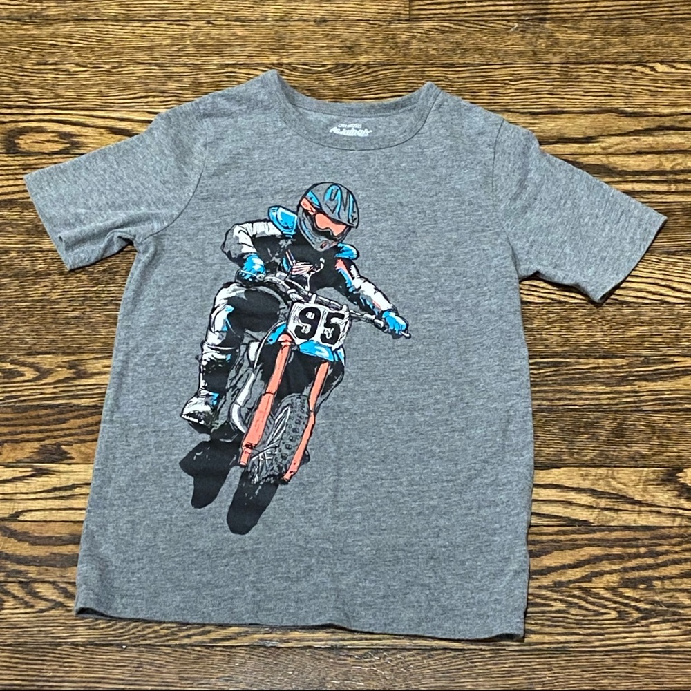 OshKosh Boys Motorcycle Tee, size 8